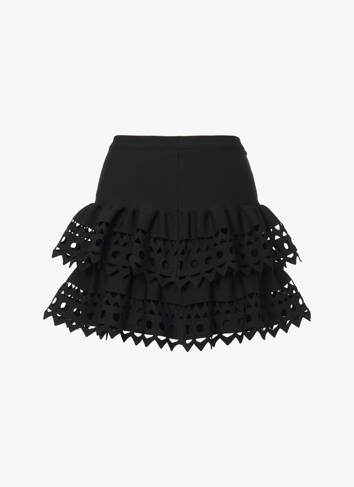 EDITION 2016 STRETCH KNIT MINISKIRT ALAÏA BLACK EDITION 2016 STRETCH KNIT MINISKIRT